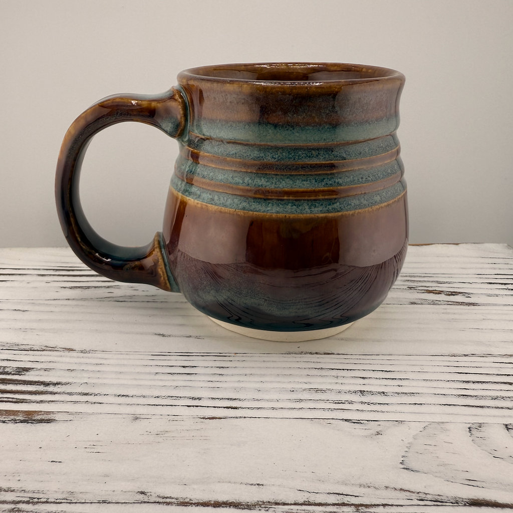 Root Beer Blue Mug