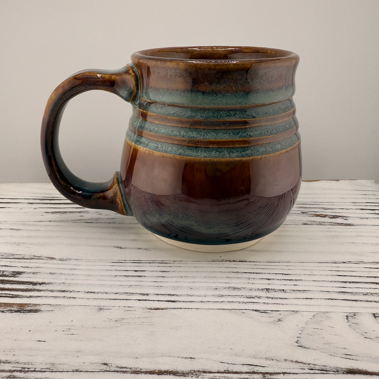Root Beer Blue Mug