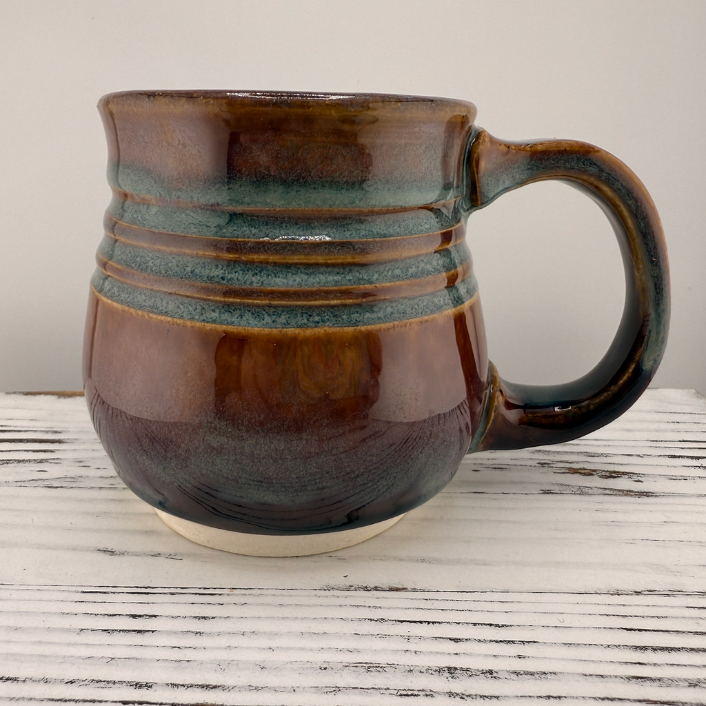 Root Beer Blue Mug