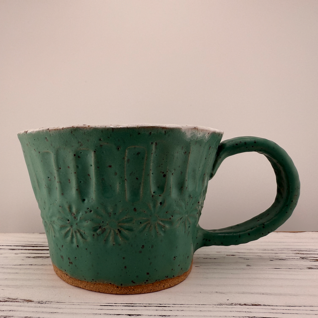 Jade Daisy Mug