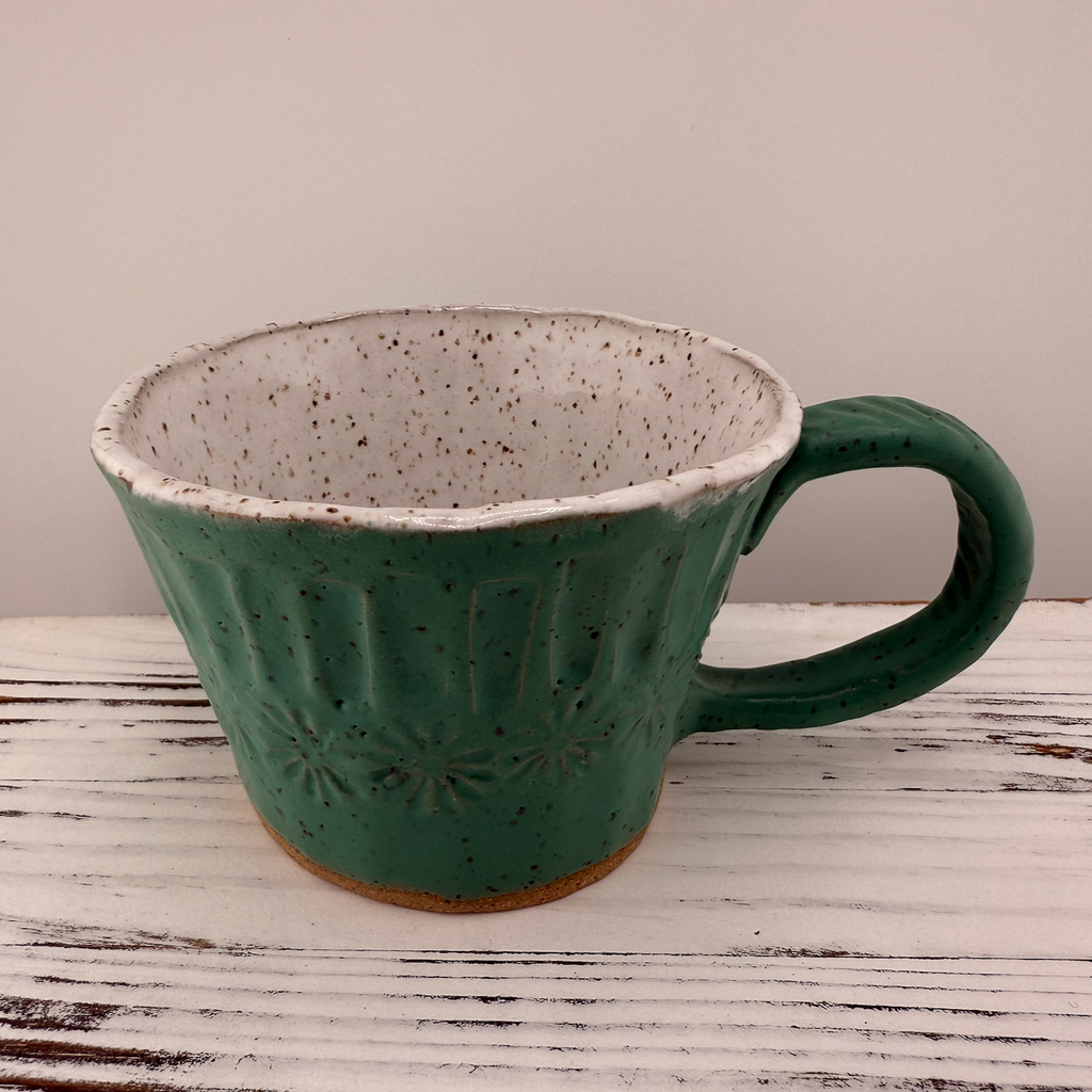 Jade Daisy Mug