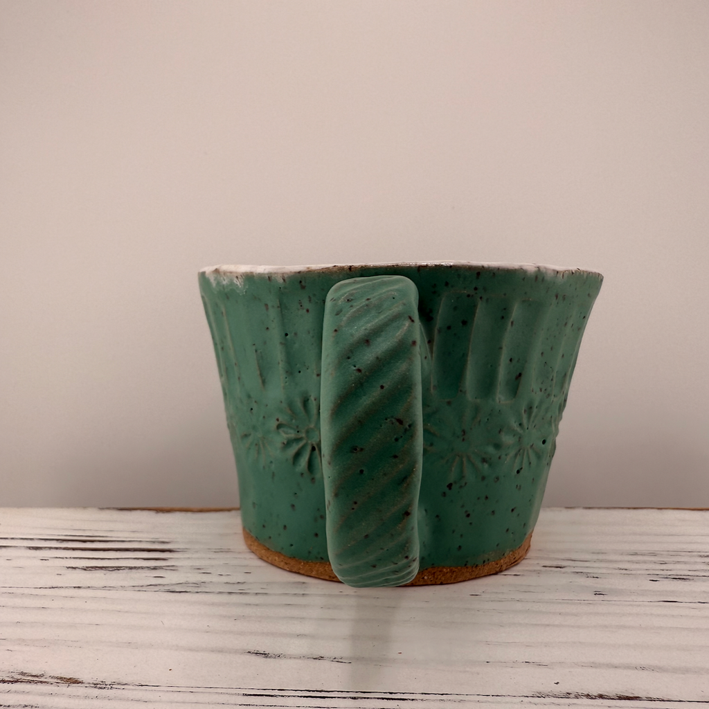 Jade Daisy Mug