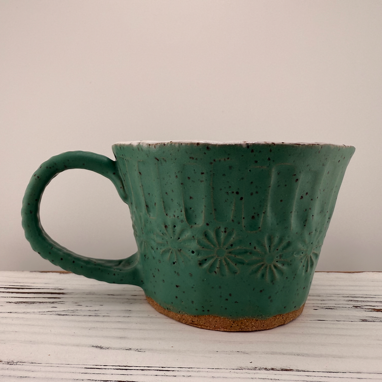 Jade Daisy Mug
