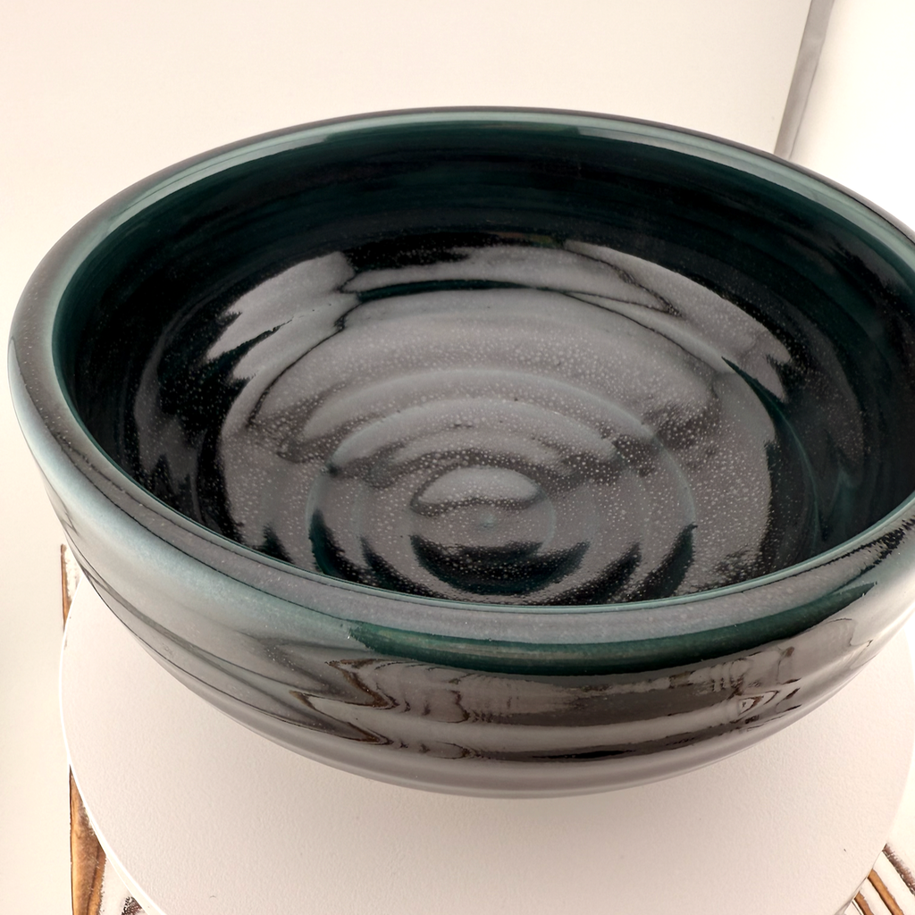 Rainforest Green Serving Bowl