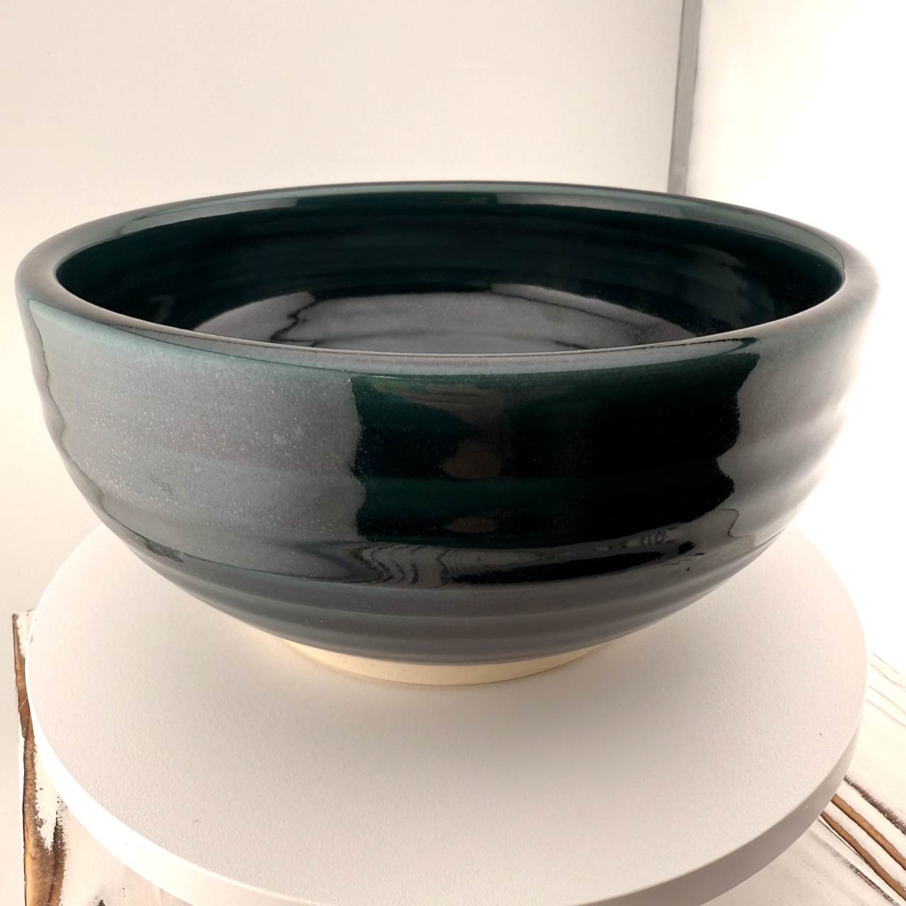 Rainforest Green Serving Bowl