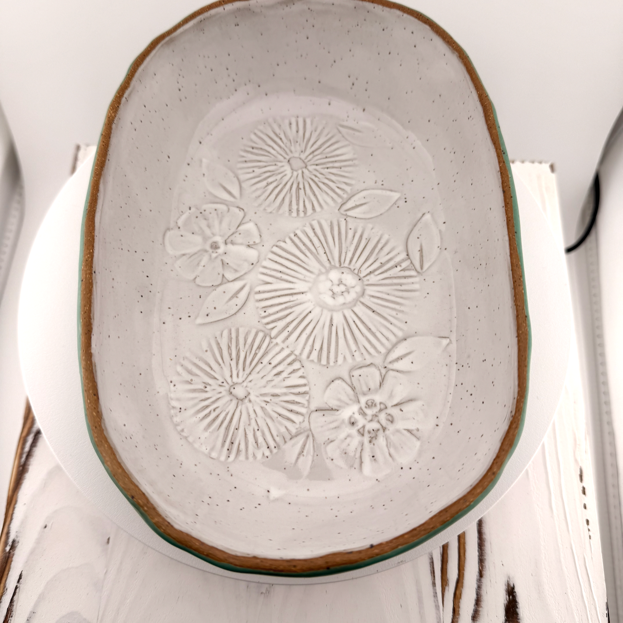 Single Compartment Floral Bento