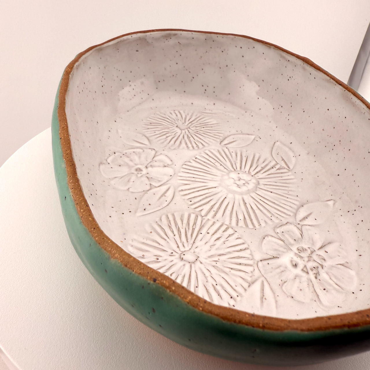 Single Compartment Floral Bento