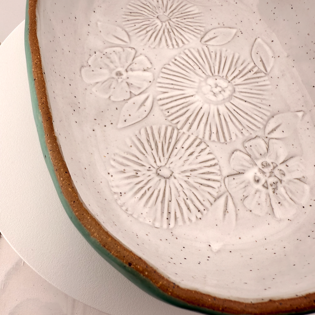 Single Compartment Floral Bento