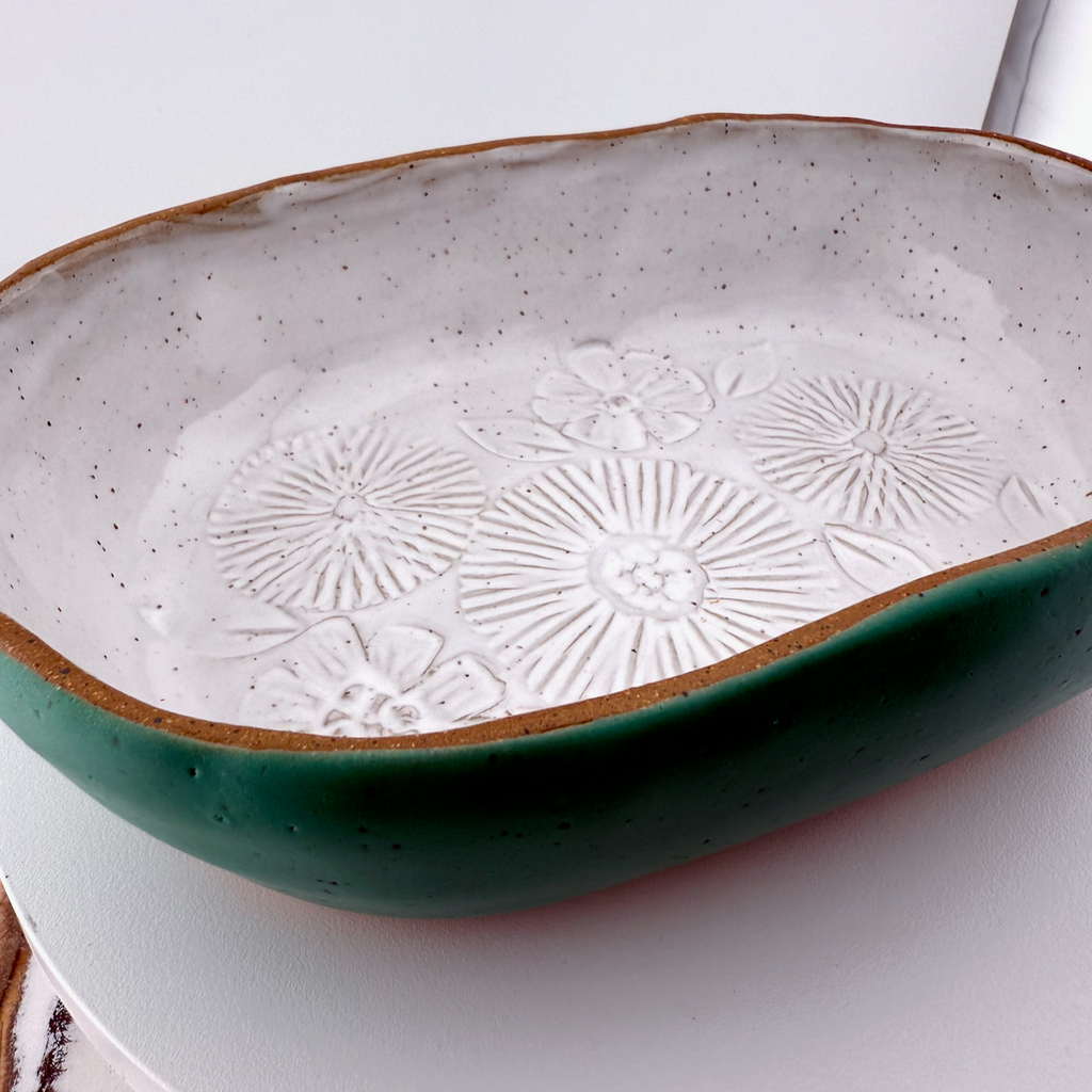 Single Compartment Floral Bento