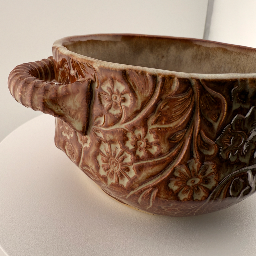 Floral Ranch Soup Crocks - 2 piece set