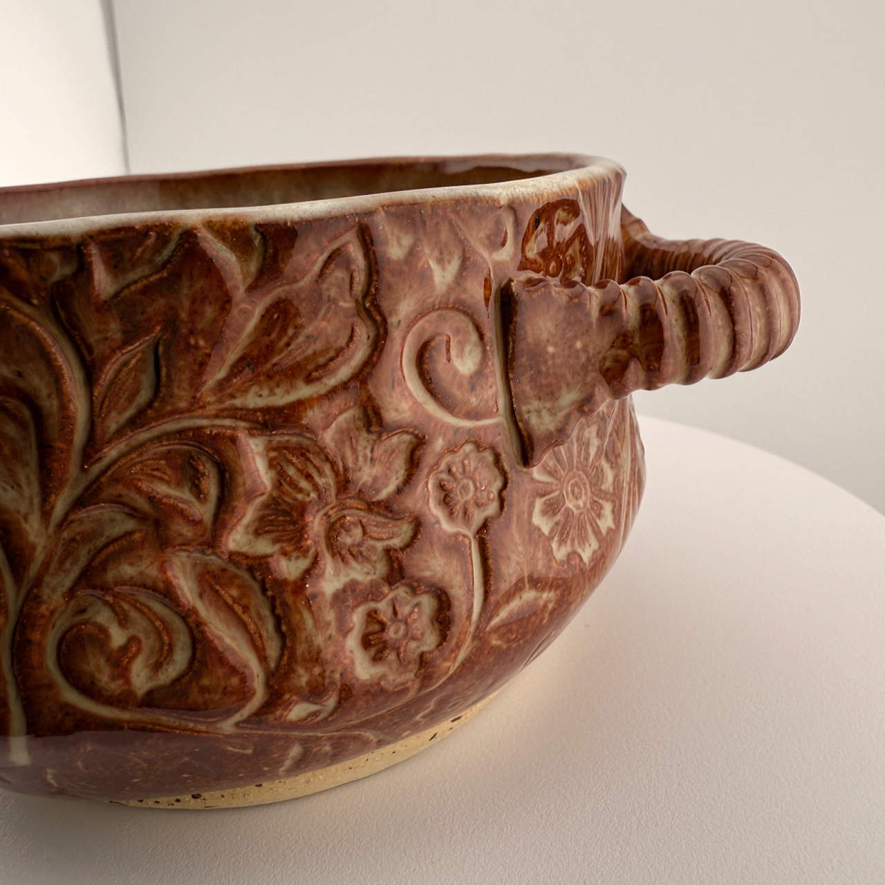 Floral Ranch Soup Crocks - 2 piece set