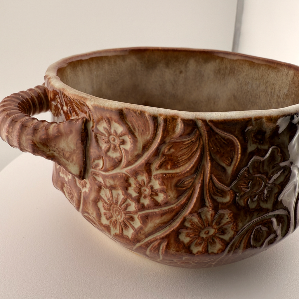 Floral Ranch Soup Crocks - 2 piece set