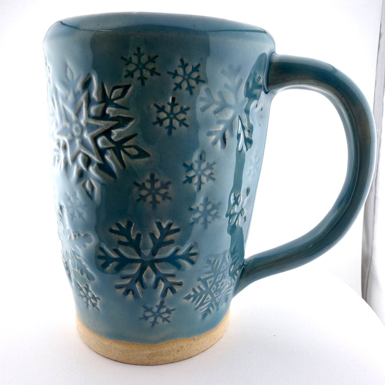 Tall Snowflake Mug