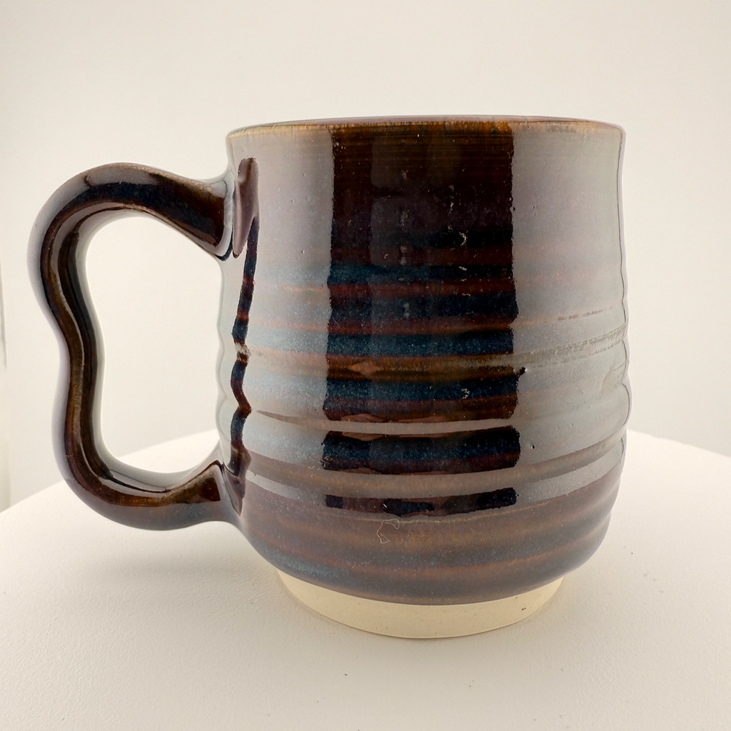 Root Beer Blue Double Espresso Mug