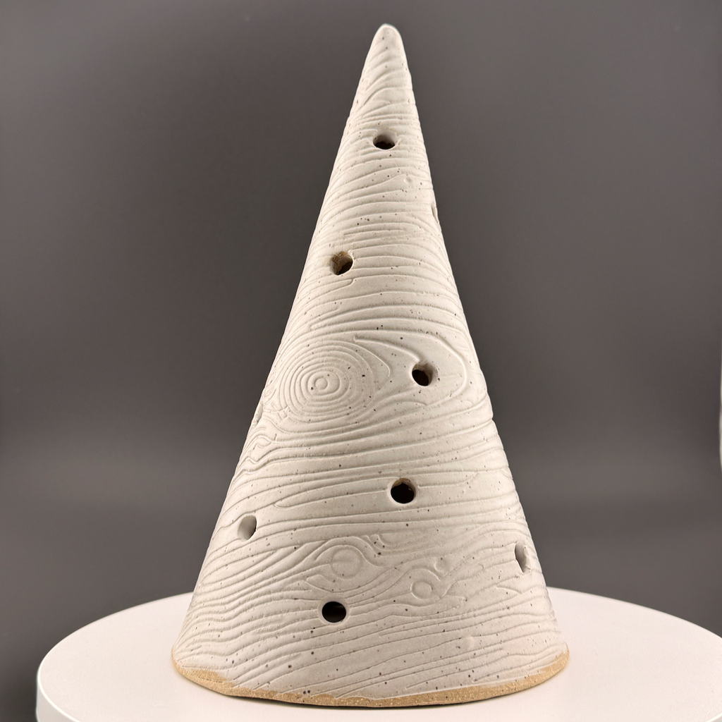 Wood Grain Luminary Tree