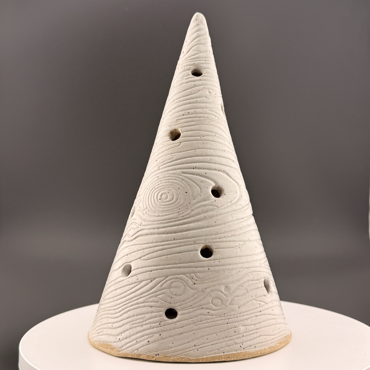 Wood Grain Luminary Tree