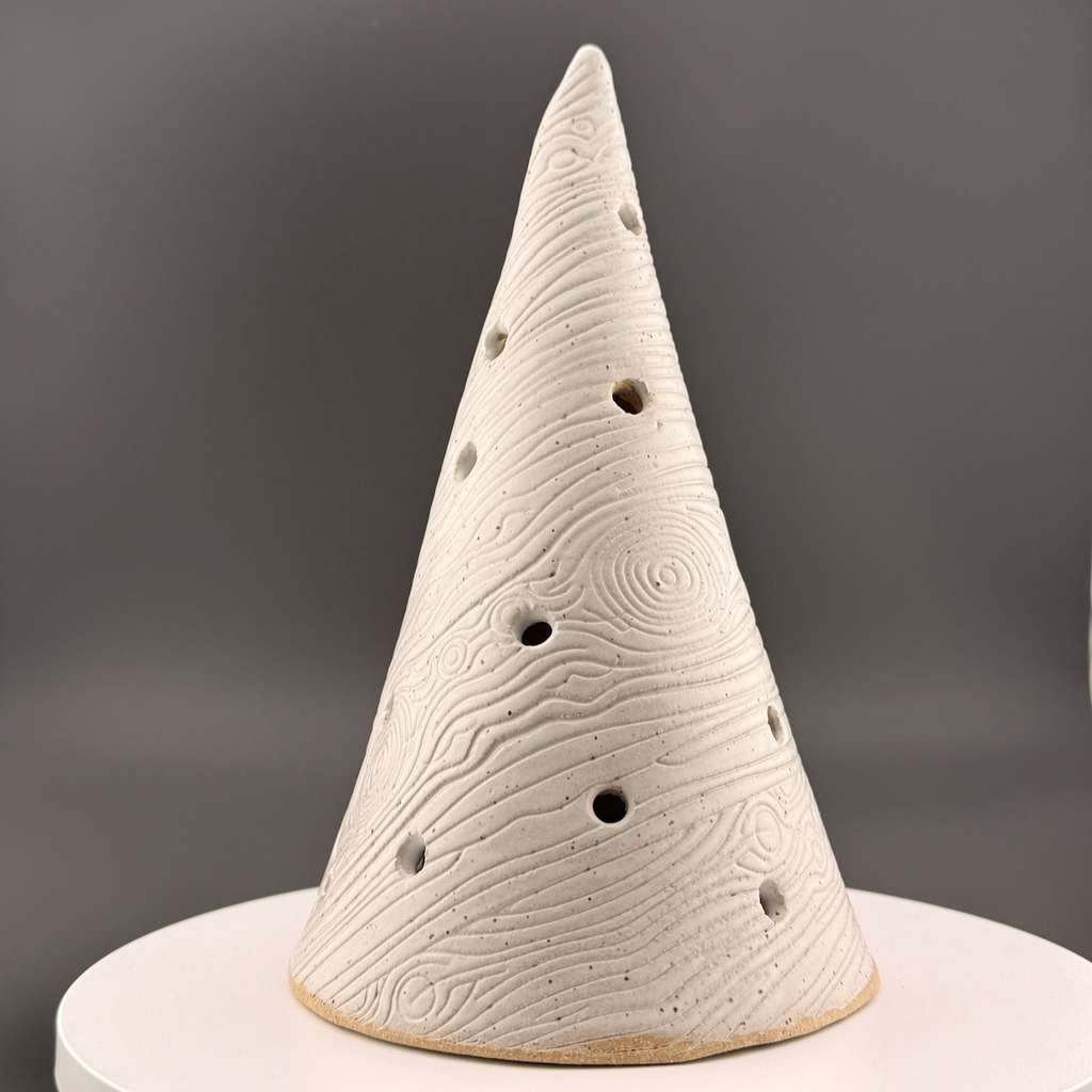 Wood Grain Luminary Tree