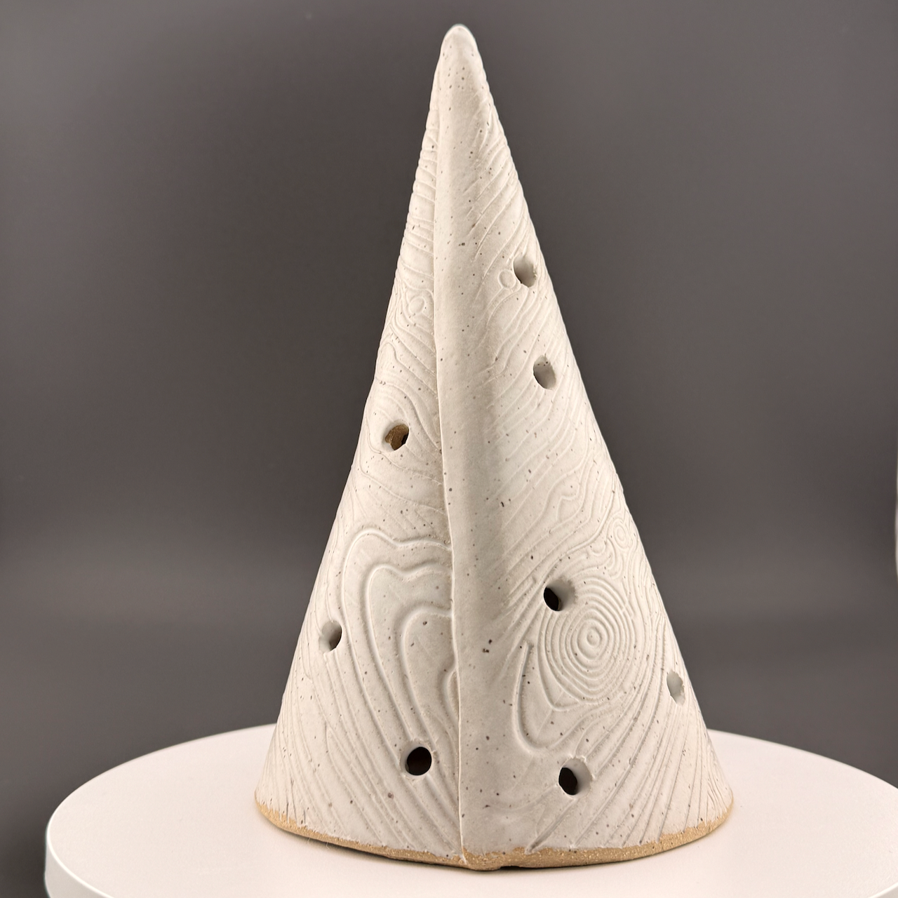 Wood Grain Luminary Tree