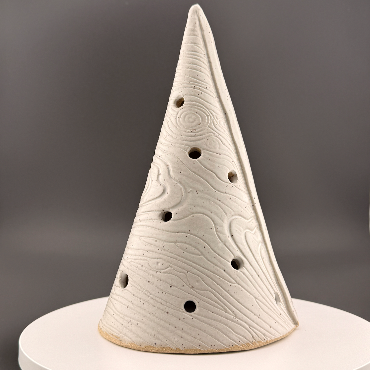 Wood Grain Luminary Tree