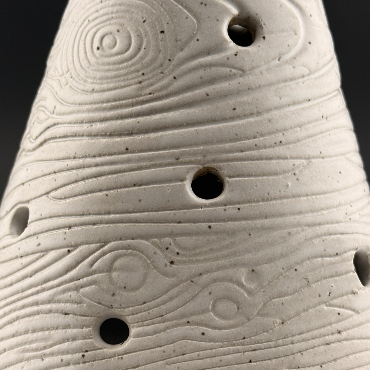 Wood Grain Luminary Tree