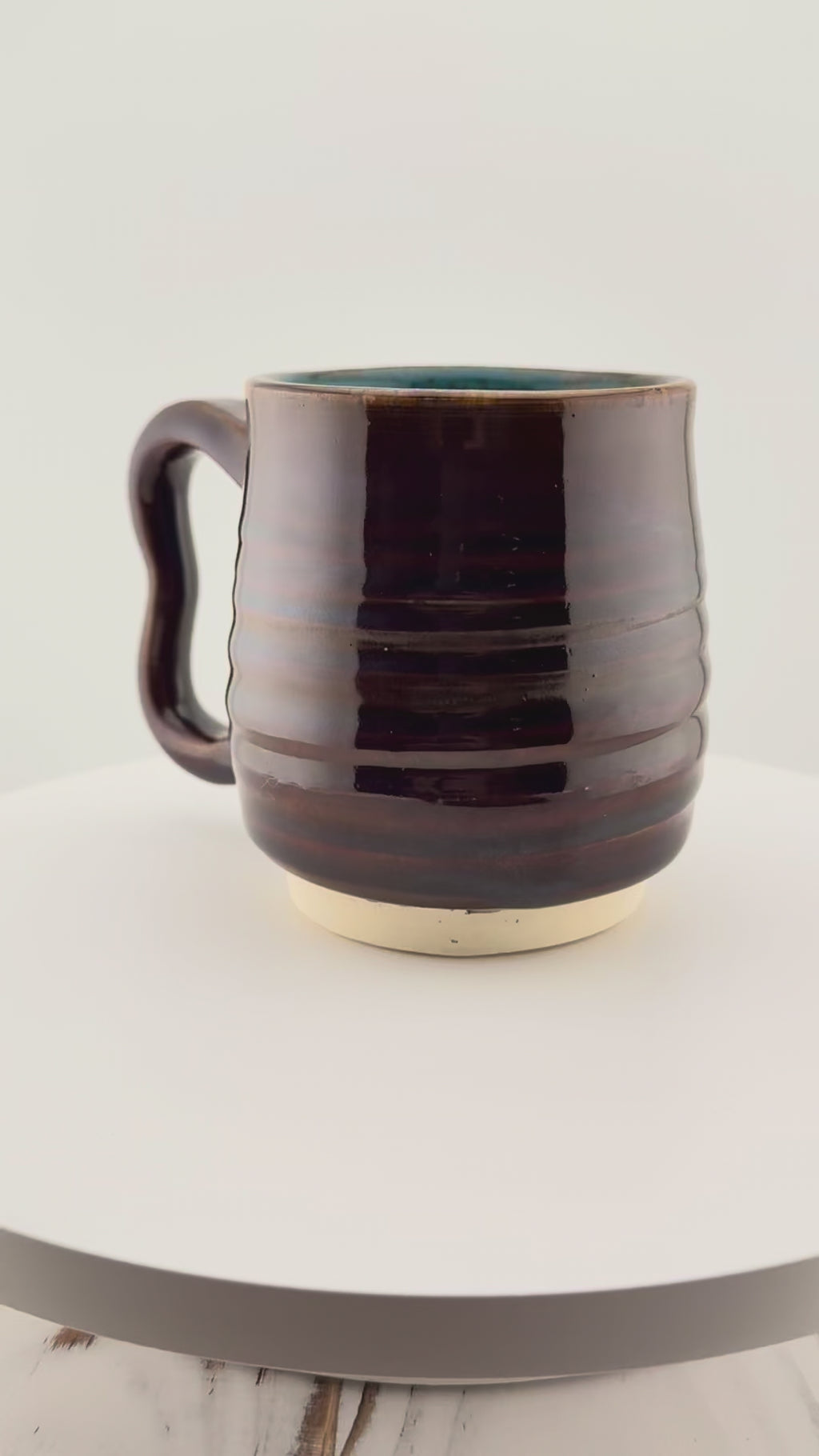 Root Beer Blue Double Espresso Mug